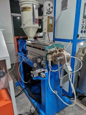 Mesin PTFE Wire And Cable Extruder 60kg/H 11KW Dengan Motor Siemens