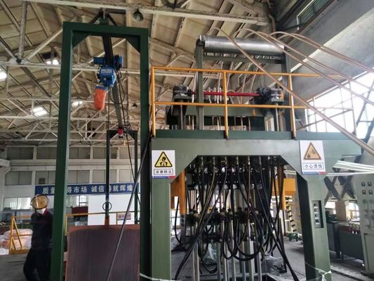 Mesin Batang Tembaga Berkelanjutan 8000 Ton Untuk Kabel PVC